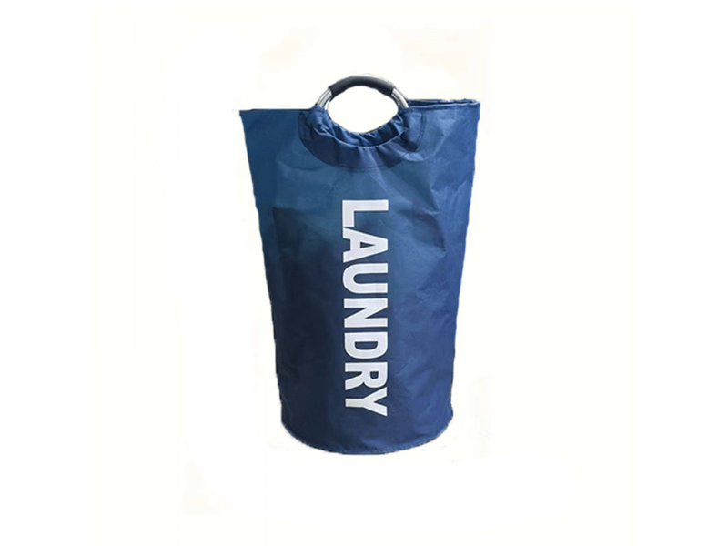  Panier à linge sale, pliable, avec poignée rembourrée, panier à linge sale, 115 litres, bleu marine, 43 x 79 cm  - Conforama A