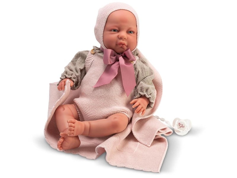  Asi dreams poupon katty 46 cm poupon reborn, édition limitée 8446017 - Conforama A