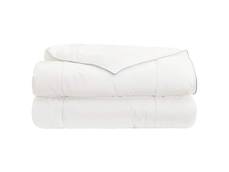  Couette - duvet 200x240 cm été 200 gsm laine australienne blanc  - Conforama D