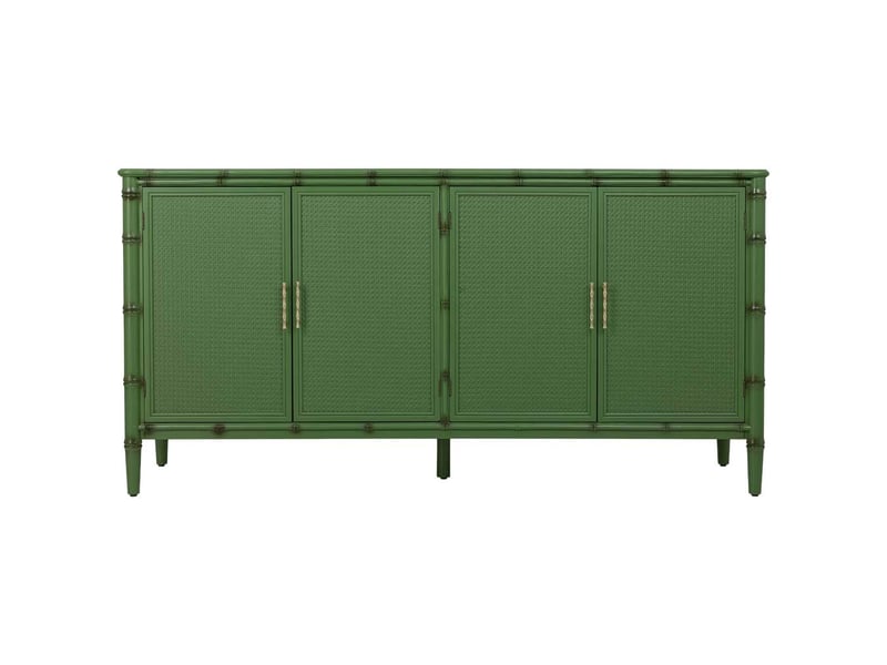  Buffet en bois vert 178,5x45,5x89 cm h  - Conforama B