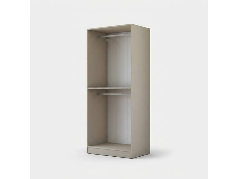  Armoire dressing 2 portes avec barre de penderie luxe  - Conforama C