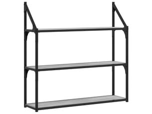 Etagère 80 cm coloris gris <strong></strong> <strong></strong>