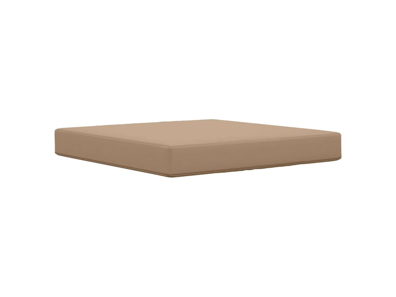 Coussin de canapé d'extérieur, coussin de chaise polyester taupe 68,5 x 68,5 cm cf54164  - Conforama D