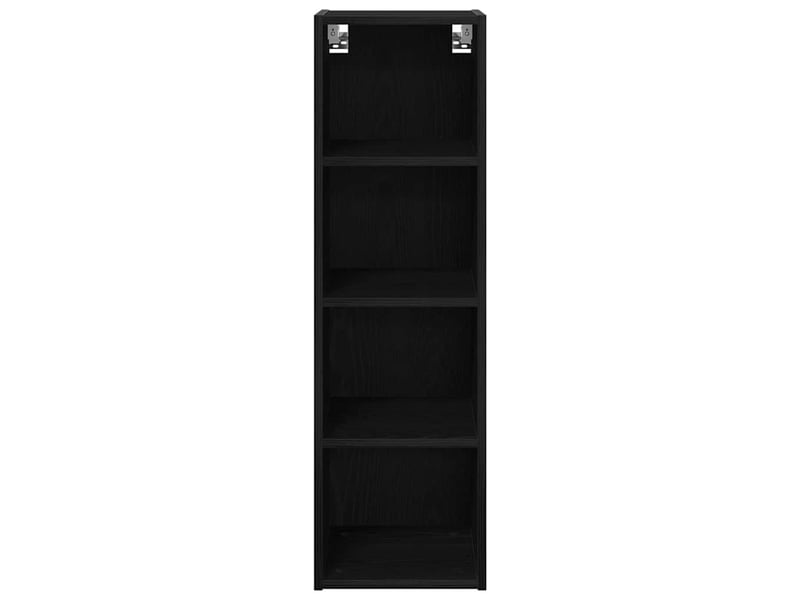 Meuble de rangement cuisine, armoire suspendue chêne noir 30x29,5x100cm - Conforama E