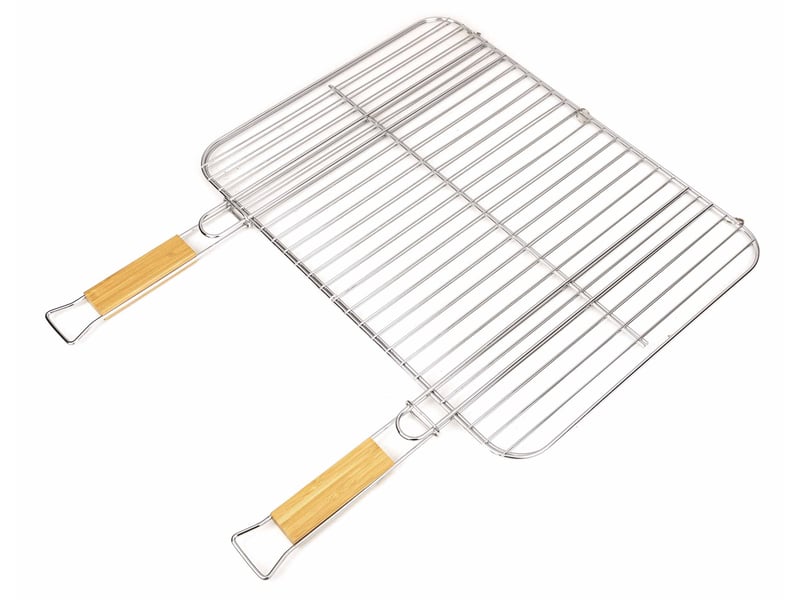  Grille rectangulaire en acier chromé somagic 51 x 38 cm  - Conforama A