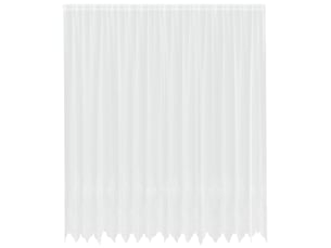Rideau en dentelle, rideau ajouré, voilage blanc 280 x 400 cm polyester cf43782