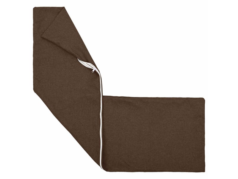  Coussin avec oreiller, coussin décoratifs heerlen marron 40 x 145 cm tissu cf50968  - Conforama C