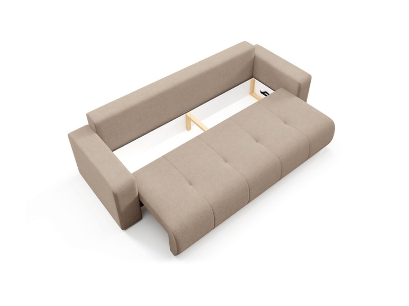 Canapé convertible molinio marron - Conforama E