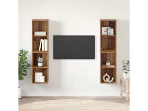 Meuble tv coloris marron 1 cm <strong></strong>  <strong></strong>