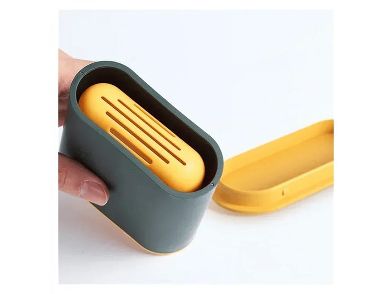  Brosse de toilette anti-fuite avec base en silicone, tête plate, poils souples et flexibles, support à séchage rapide(a-black)  - Conforama D