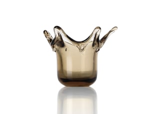 Le bougeoir crown - fumé