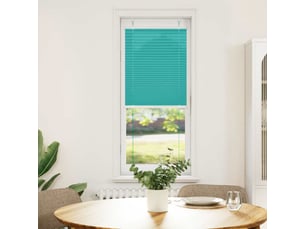 Store plissé, store de fenêtre vert pétrole 45x100 cm largeur du tissu 44,4 cm cf47087
