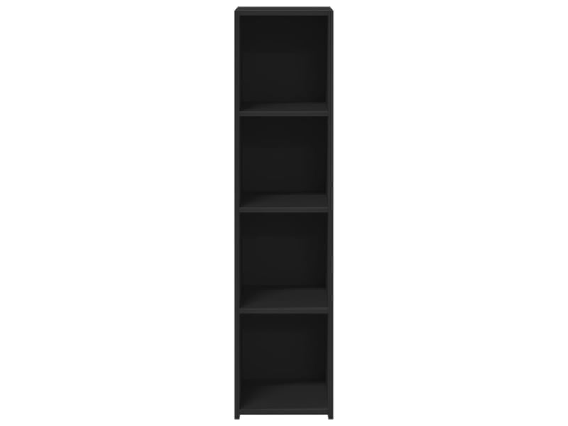  Buffet - bahut - meuble de rangement noir 30x41x124 cm bois d'ingénierie  - Conforama D