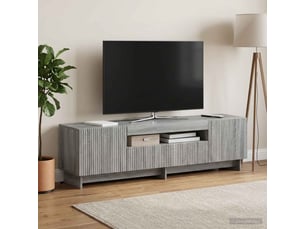 Meuble tv coloris gris 1 cm <strong></strong>  <strong></strong>