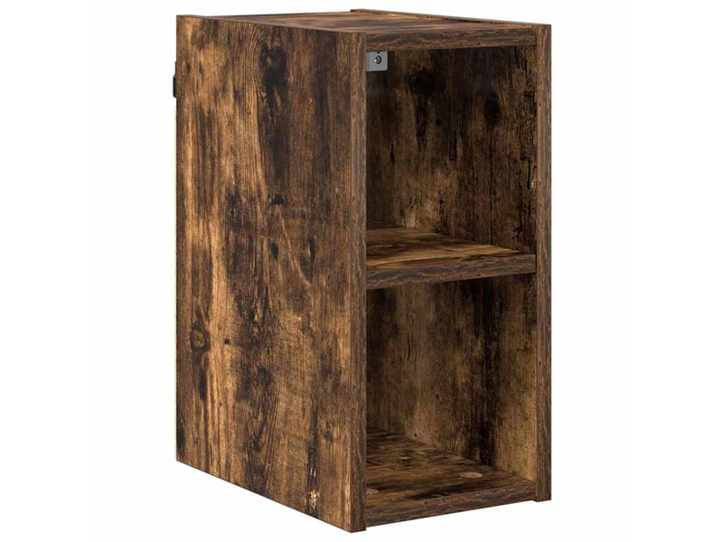  Meuble de rangement cuisine, armoire suspendue chêne fumé 20x29,5x40cm  - Conforama A