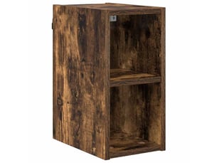 Meuble de rangement cuisine, armoire suspendue chêne fumé 20x29,5x40cm
