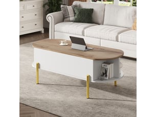 Table basse  coloris blanc <strong></strong> <strong></strong>