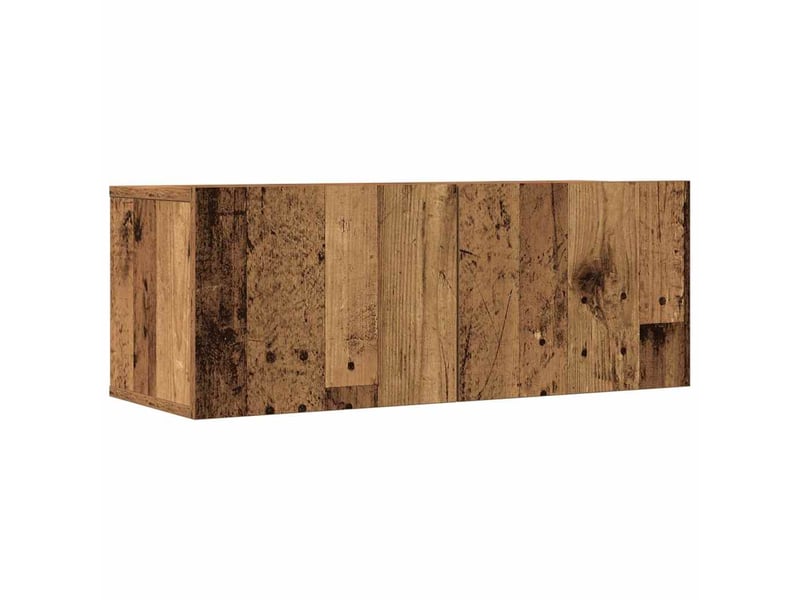  Ensemble de meuble tv - banc tv - meuble de rangement mural 5 pcs vieux bois  - Conforama E