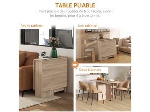 Etagère 75 cm coloris naturel  