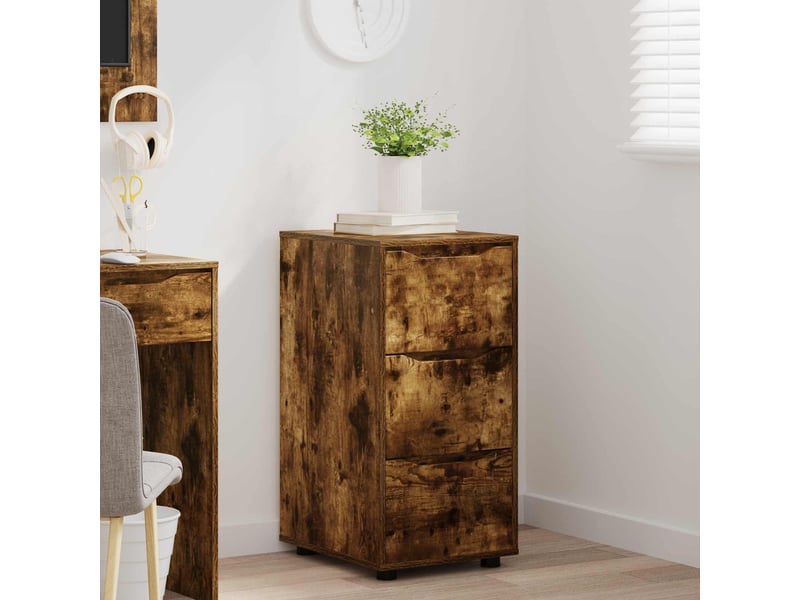  Armoire de rangement, commode de rangement 40 x 48 x 81 cm bois d'ingénierie shl3556  - Conforama D
