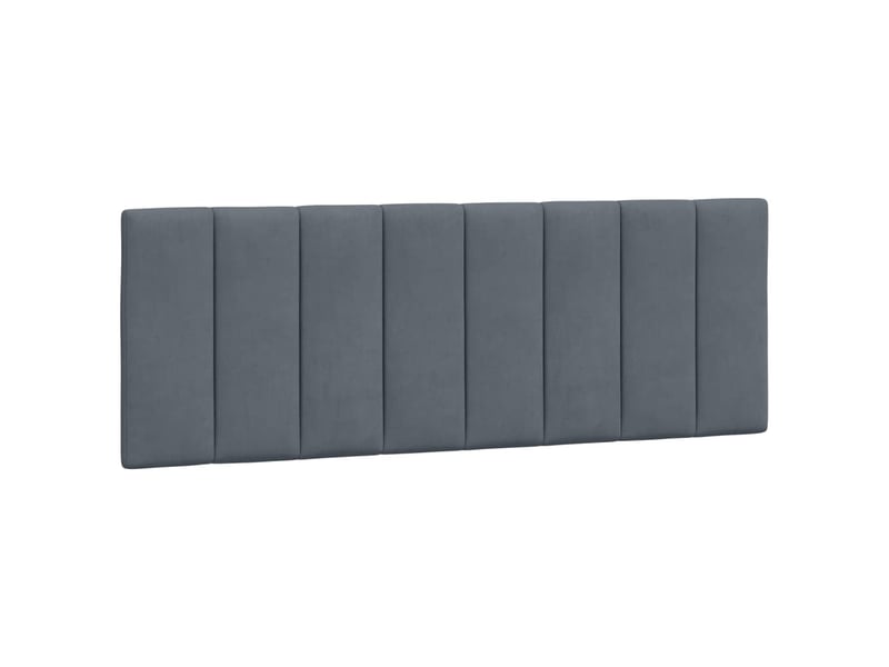 Lit avec matelas hanko gris foncé 120x200 cm velours  - Conforama E