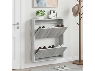 Meuble à chaussures 3 paire(s)  <strong></strong>  <strong></strong> coloris gris