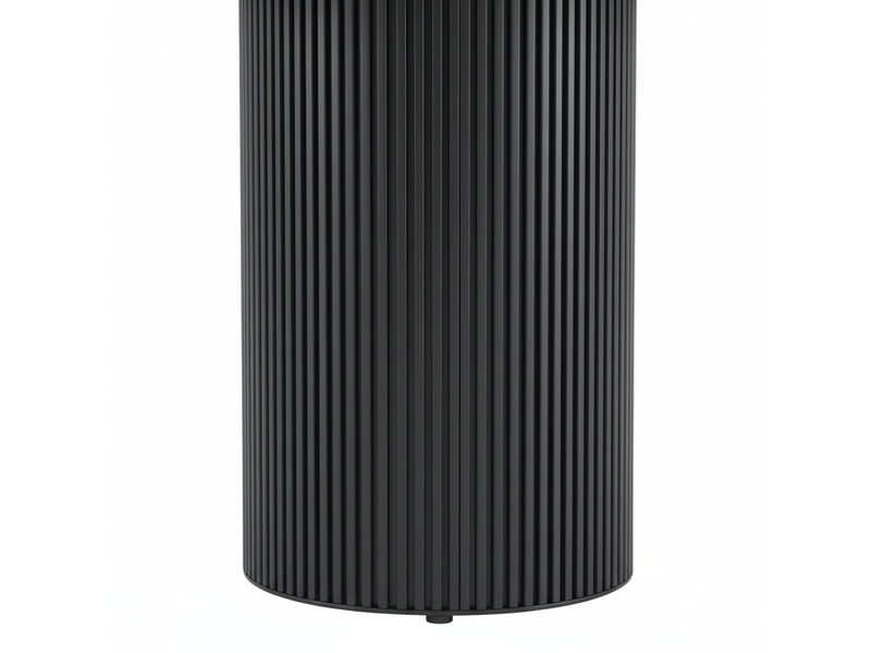  Table à manger céramique travertin brillant métal noir 180 cm 6-8 personnes – anna  - Conforama D