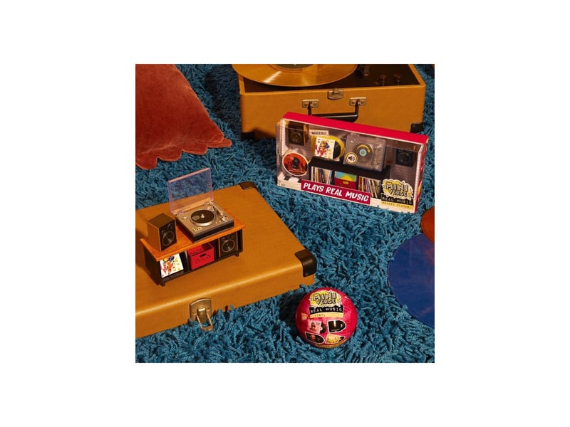  Jouet platine vinyle miniature avec enceintes et 1 disque 8 ans LIT0035051254249 - Conforama D