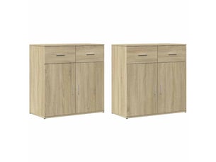 Buffet     coloris marron
