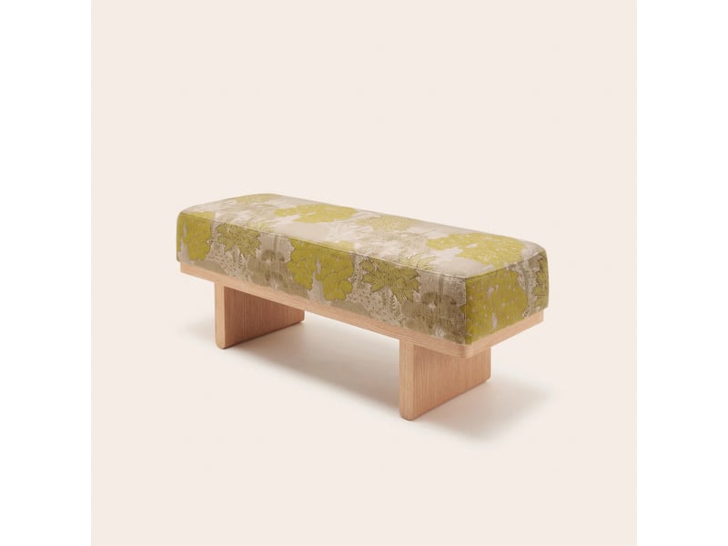  Banc en bois et jacquard alisia  anca 26034 - Conforama B