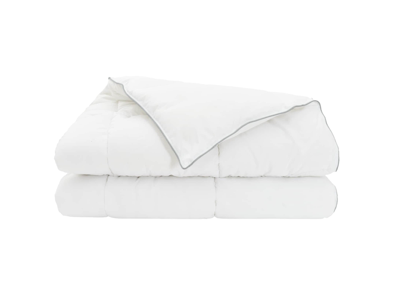  Couette - duvet blanc 200 x 200 cm fibre de bambou  - Conforama D