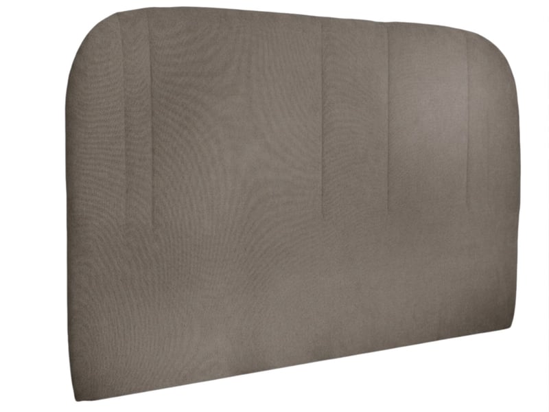  Bobochic tête de lit sidney tissu texturé taupe 160 SIDNEY - Conforama A
