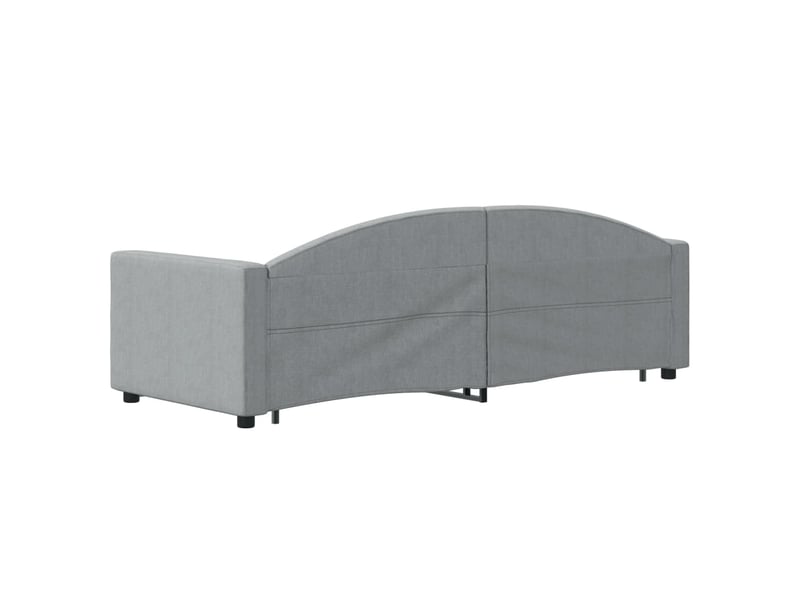 Lit simple- lit adulte - lit de jour avec gigogne et tiroirs sans matelas 80x200 cm - Conforama D