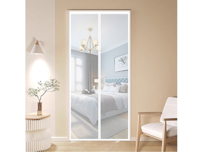 Magnétique moustiquaire pour porte 130x220 cm  - Conforama D