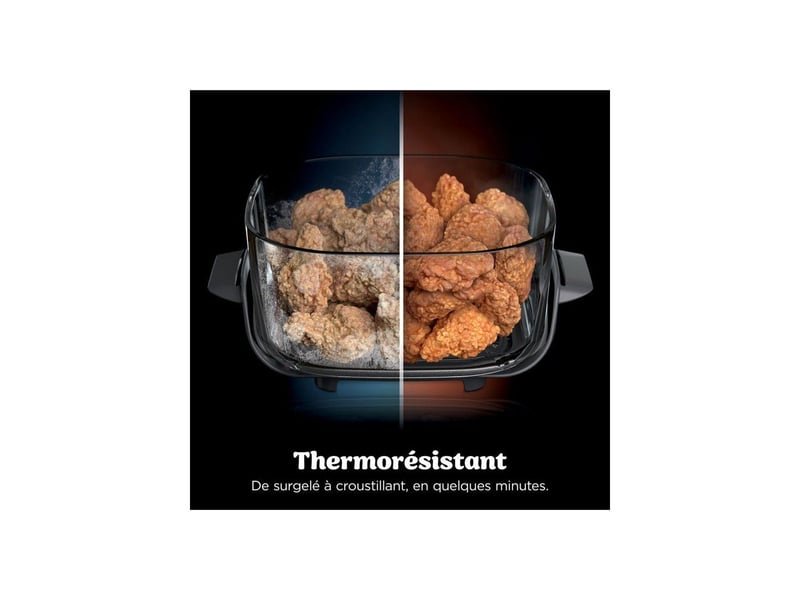  Contenant verre borosilicate 2,3 l avec couvercle et plaque crispi NIN0622356359016 - Conforama D