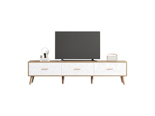 Meuble tv coloris bicolore 150 cm LPOSPI  