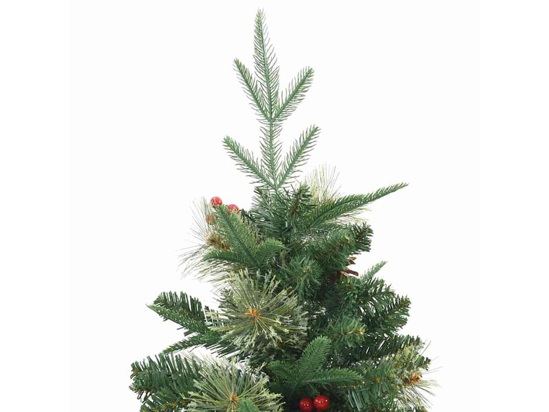  Sapin de noël - arbre de noël artificiel à branches articulées vert 150 cm  - Conforama D