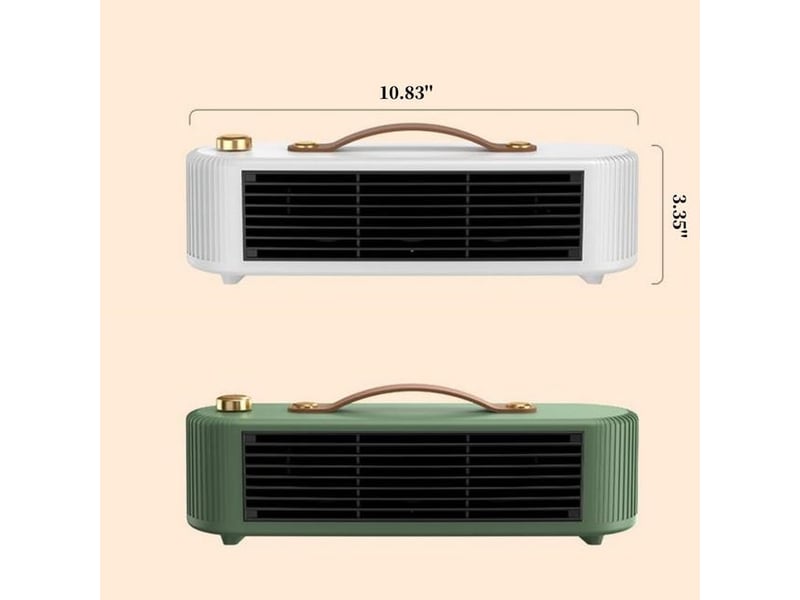  Chauffage céramique portable à faible consommation, idéal pour le camping sous tente et le chauffage d'urgence écoénergétique (blanc, 800 w - hrc0004584ly HRC0004584LY - Conforama B