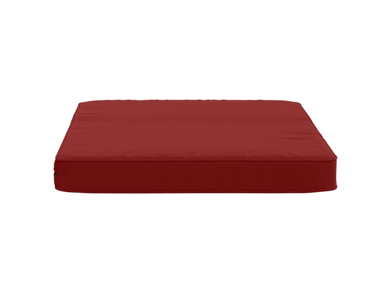  Lot de 4 coussins de siège, coussins d'assise vught 100 % polyester bordeaux cf60708  - Conforama D