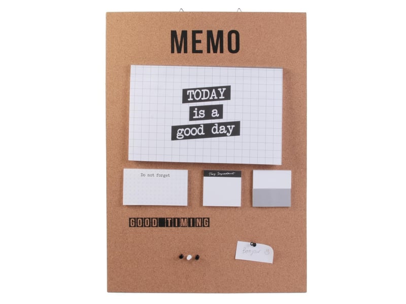  Mémo calendrier perpétuel working 60cm naturel  - Conforama A