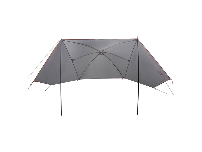 Tente voiture pour camping gris et orange 308x215x220 cm - Conforama D