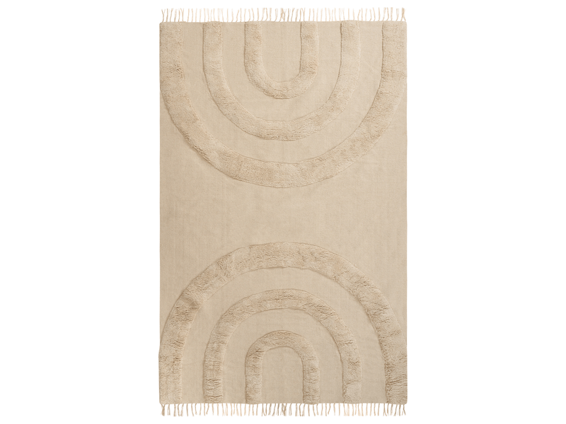  Tapis enfant nako  beige 160 x 230 cm coton  - Conforama A