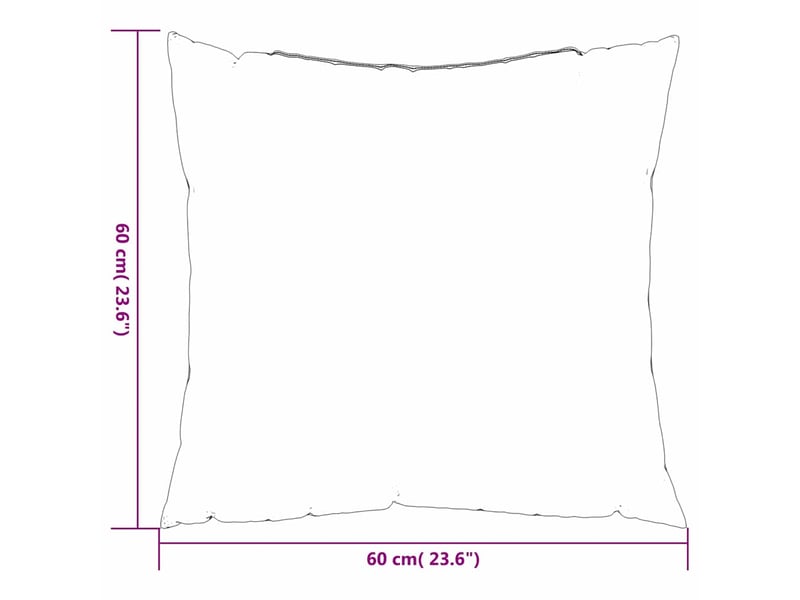 Lot de 4 coussins éparpillés tissu en polyester carreaux noirs cf60897 - Conforama E