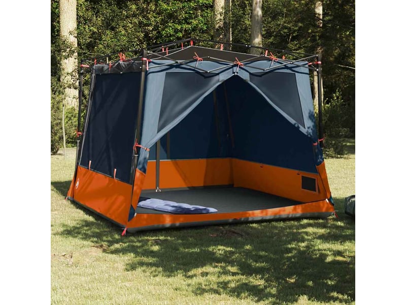  Tente intérieure 6 personne gris et orange taffetas shl48550  - Conforama B