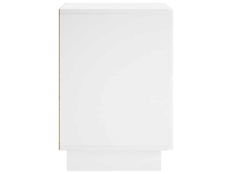  Table de chevet - cabinet de chevet - table de nuit 2 pièces blanc 33,5 x 34,5 x 50 cm  - Conforama D