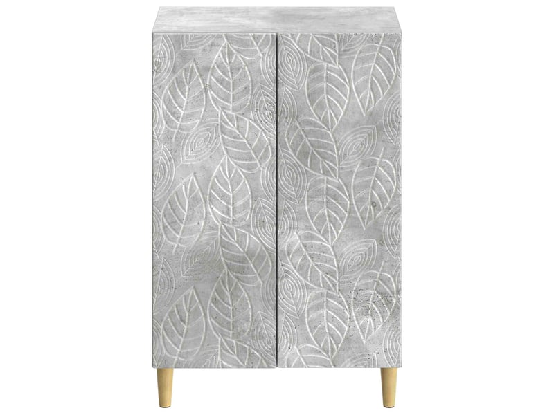  Meuble à chaussures, armoire à chaussures delft 59,5x39,5x90 cm gris béton  - Conforama D