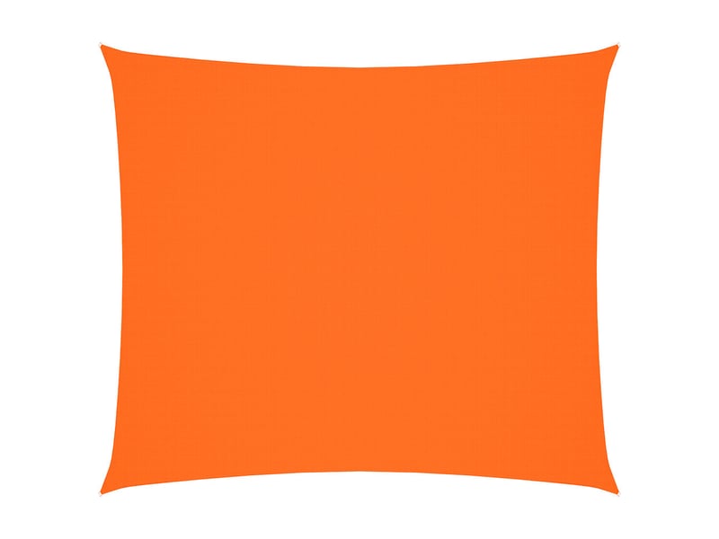  Voile de parasol - voile d'ombrage tissu oxford rectangulaire 2,5x3 m orange  - Conforama A