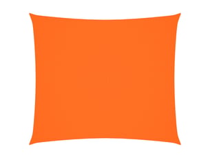 Voile de parasol - voile d'ombrage tissu oxford rectangulaire 2,5x3 m orange