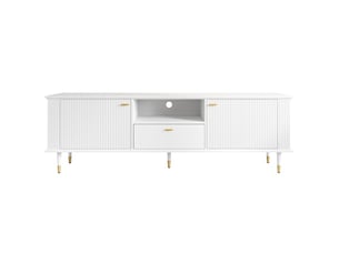 Meuble tv coloris blanc 170 cm <strong></strong> <strong></strong>