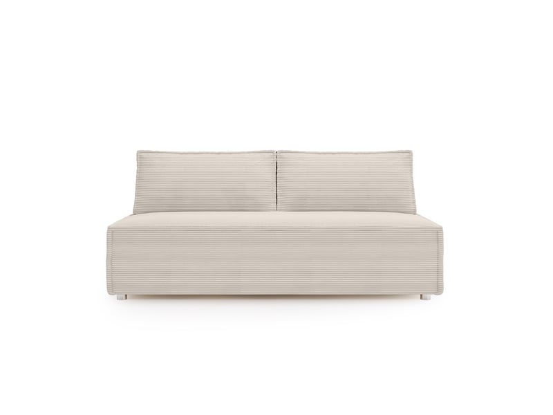  Canapé luna avec fonction couchage, couleur beige  - Conforama A